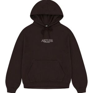 Artless Forever Unisex SWEATSHIRT - CHOCOLATE BROWN Organic Cotton